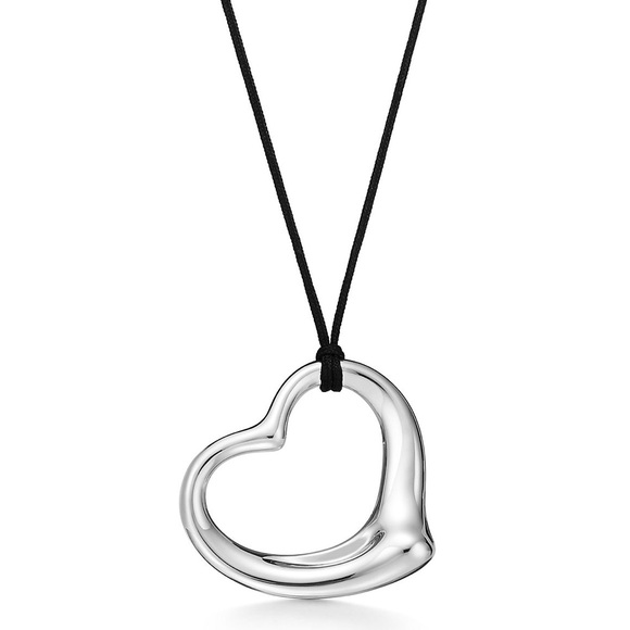 Tiffany & Co Elsa Peretti Open Heart Necklace